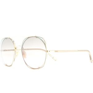 Chloe Gold Frame Sunglasses